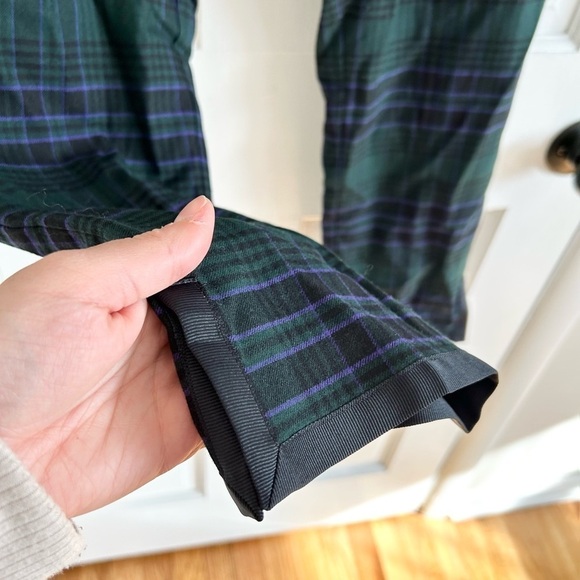 Talbots wool blend plaid trouser pants size 4P - Picture 4 of 7